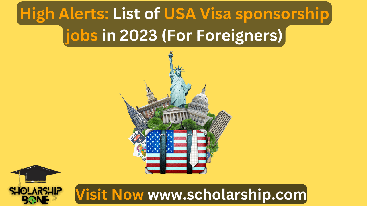 USA Visa sponsorship jobs