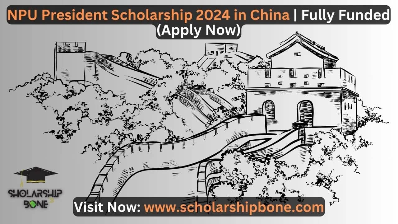 NPU President Scholarship 2024 in China | Fully Funded (Apply Now)