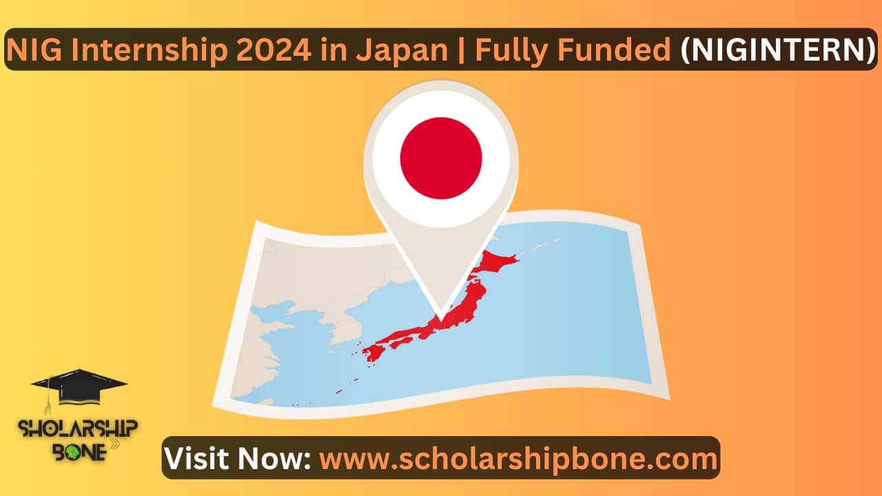 NIG Internship 2024 in Japan | Fully Funded (NIGINTERN)