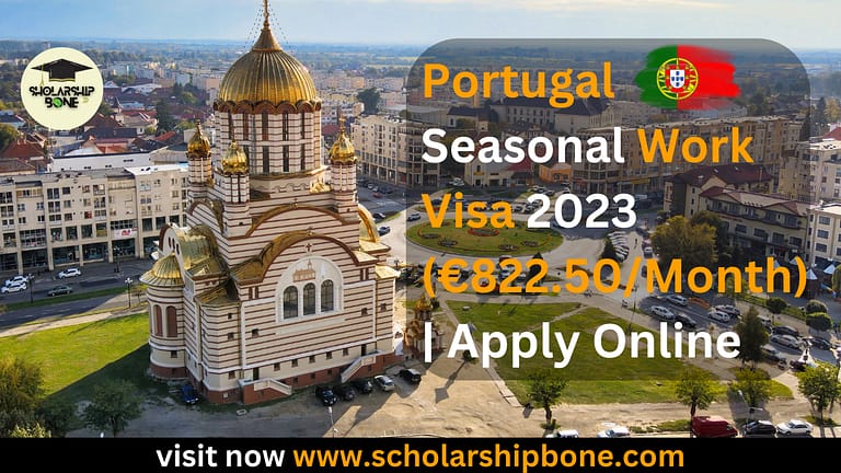 Portugal Seasonal Work Visa 2023 (€822.50/Month) | Apply Online