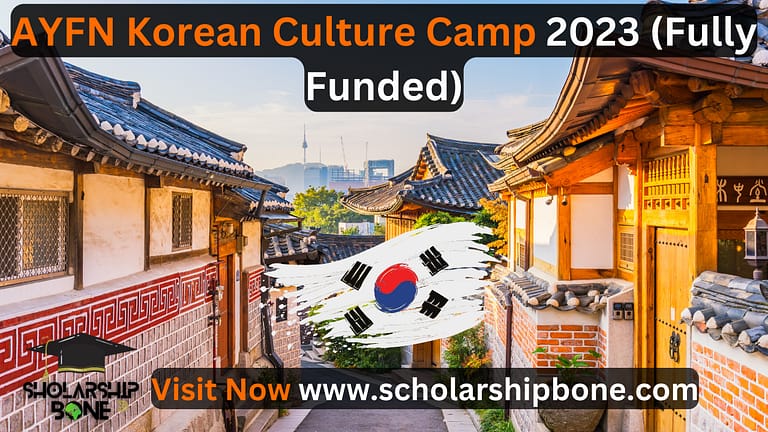 AYFN Korean Culture Camp 2023 Fully Funded program