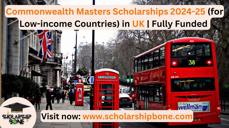 Commonwealth Masters Scholarships 2024-25 (for Low-income Countries) | Fully Funded
