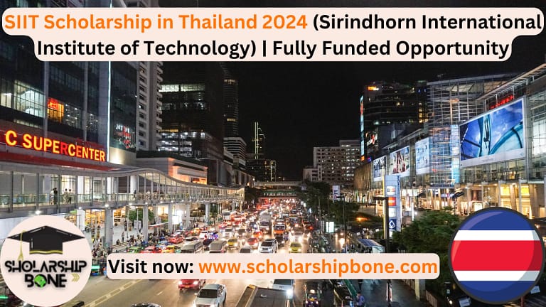 SIIT Scholarship in Thailand 2024 (Sirindhorn International Institute of Technology) | Fully Funded Opportunity